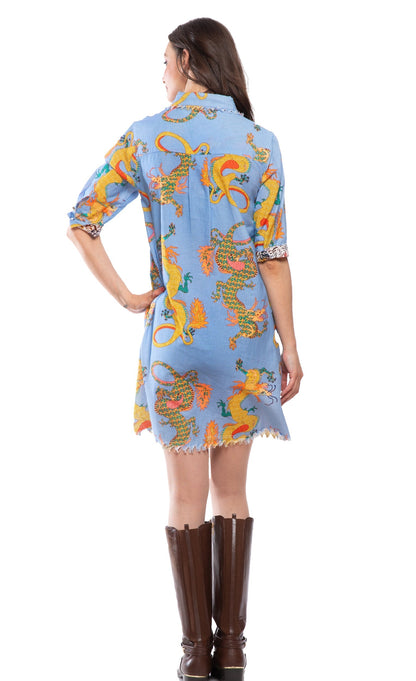Dragon Dress - Blue